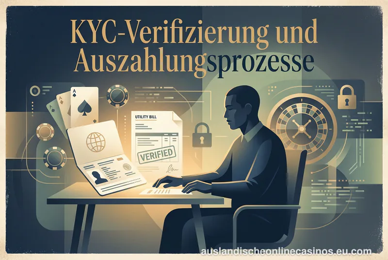 KYC-Verifizierung und Auszahlungsprozesse